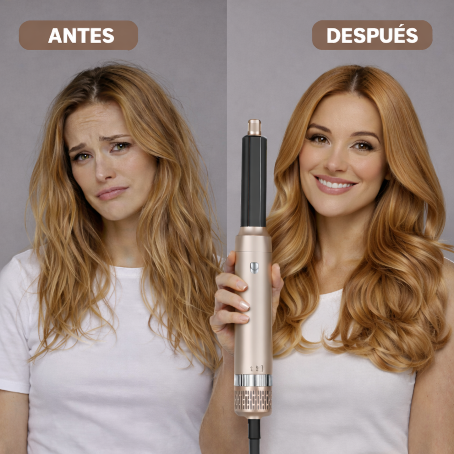 Cepillo De Aire Caliente 6 En 1